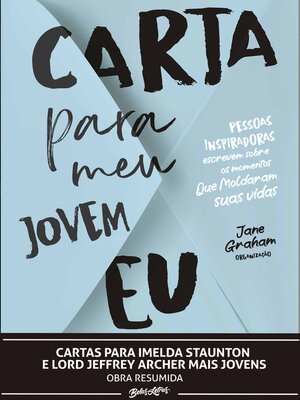 cover image of Cartas para Imelda Staunton e Lord Jeffrey Archer mais jovens